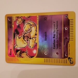 Pokemon card - Abra holo expedition set
